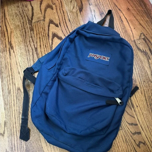 Jansport Classic Navy Backpack - Picture 2 of 6